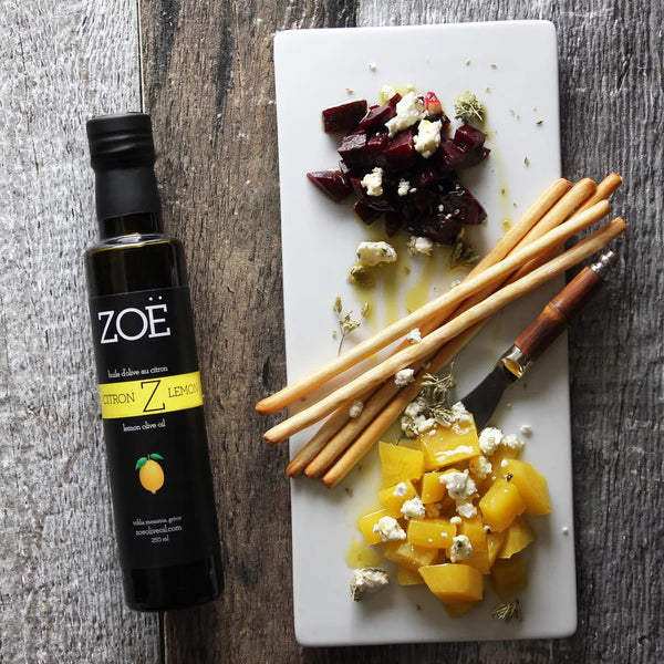 HUILES ZOË - HUILE D'OLIVE AU CITRON