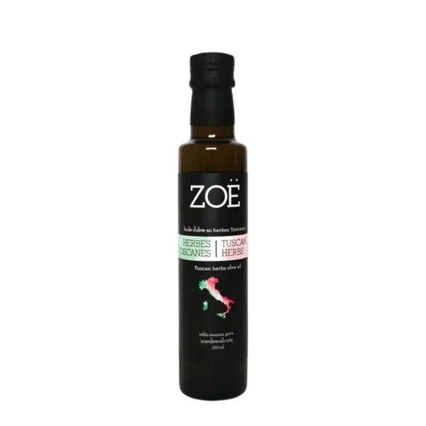 HUILES ZOË - HUILE D'OLIVE AUX HERBES DE TOSCANE