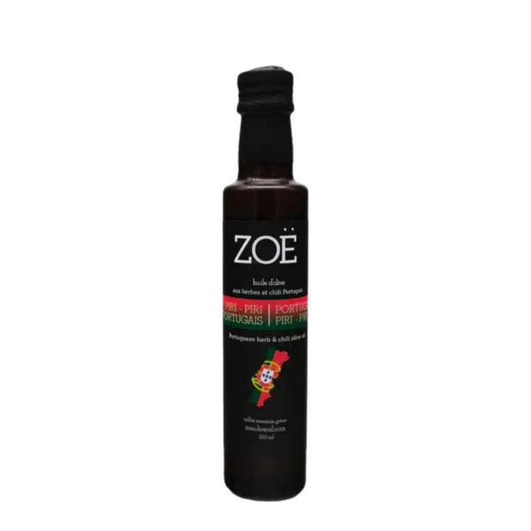 HUILES ZOË - HUILE D'OLIVE AUX HERBES & CHILI PORTUGAIS
