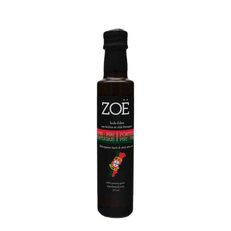 HUILES ZOË - HUILE D'OLIVE AUX HERBES & CHILI PORTUGAIS