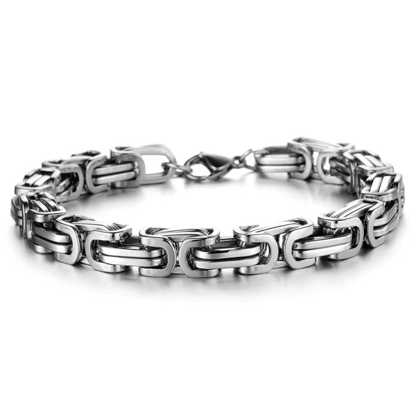 BRACELET POUR HOMME ARGENT CHAINE EN VRAC