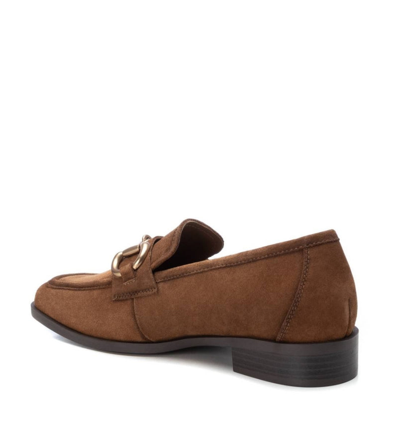 Carmela - Mocassin Serraje Camel