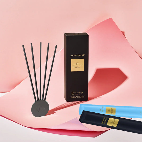 Glasshouse - Diffuseur Base Noir & Bâtonnets parfumés