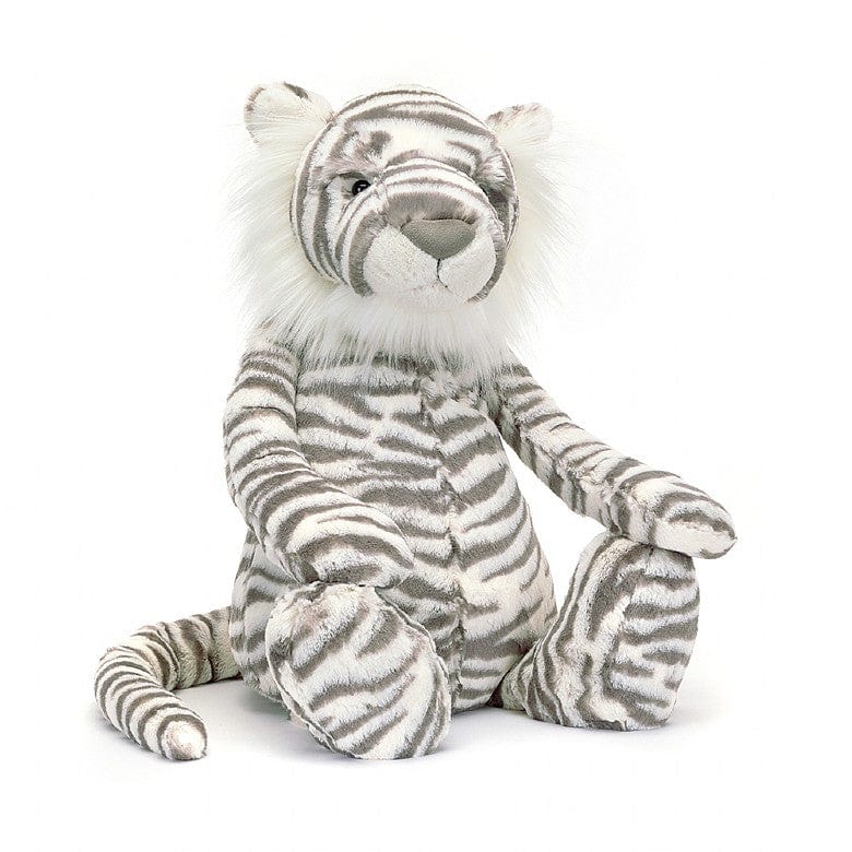 PELUCHE TIGRE DES NEIGES GRIS "BASHFUL"