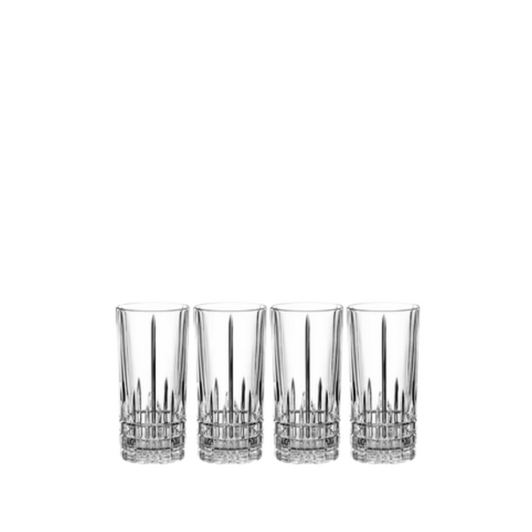 SPIEGELAU - BOÎTE DE 4 VERRES CRISTAL À SHOOTER