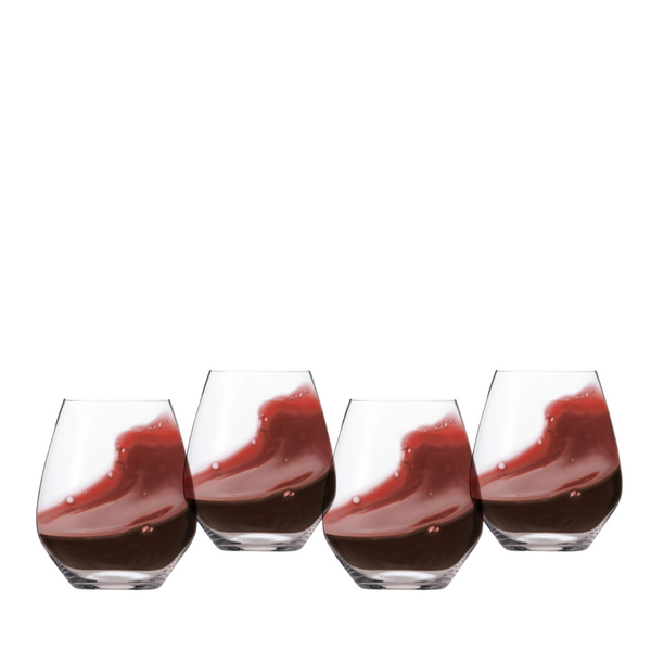 SPIEGELAU - BOÎTE DE 4 VERRES À VIN SANS PIED UNIVERSEL AUTHENTIS
