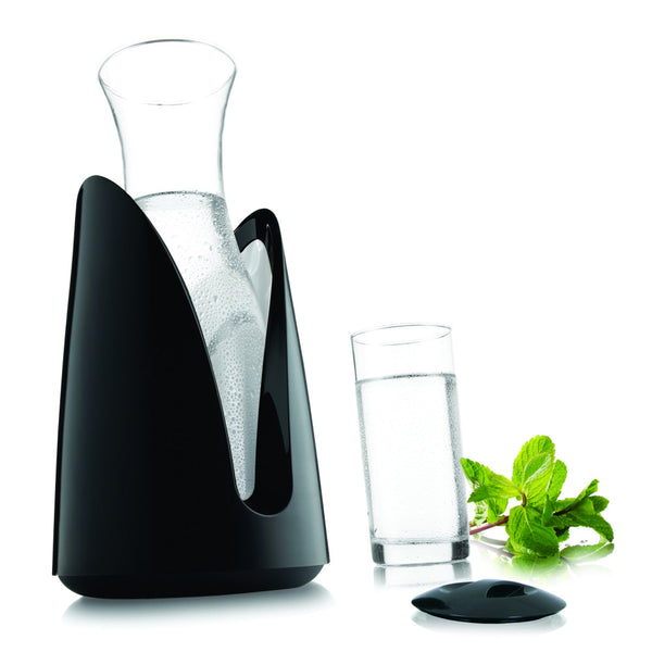 CARAFE EN VERRE AVEC REFROIDISSEUR