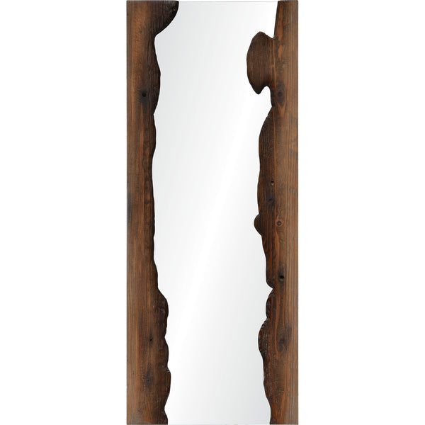 MIROIR AVEC CONTOUR EN BOIS DE SAPIN