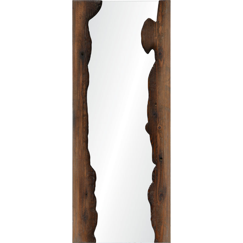 MIROIR AVEC CONTOUR EN BOIS DE SAPIN