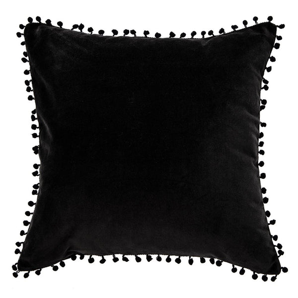 COUSSIN EN VELOURS NOIR